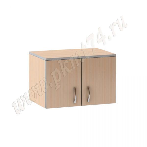 Антресоль малая МТ 14-28 Молочный-Алюминий