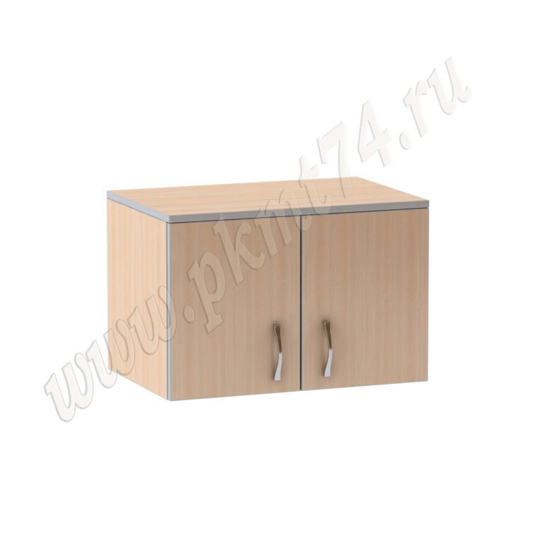 Антресоль малая МТ 14-28 Молочный-Алюминий