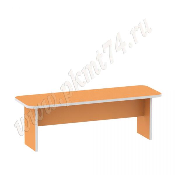 Банкетка для детского сада МТ 17-72 Оранжевый Банкетка для детского сада МТ 17-72 Оранжевый