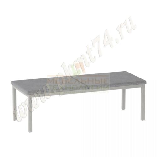 Банкетка для офиса с мягким сидением МТ 05-7 Банкетка для офиса с мягким сидением МТ 05-7