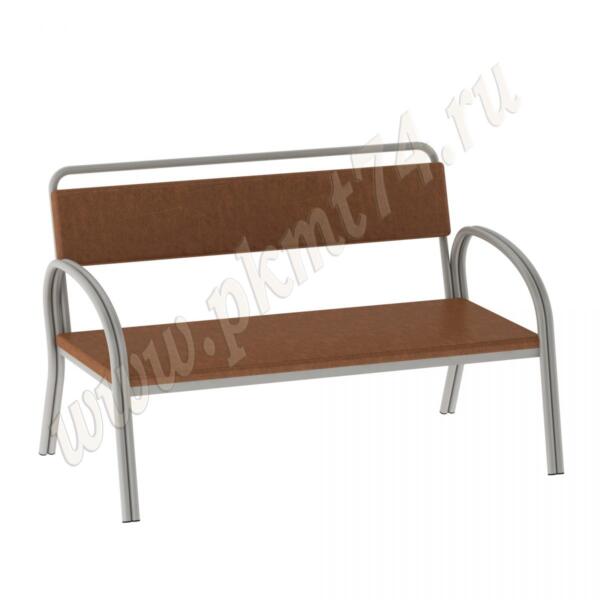 Банкетка для посетителей Визит МТ 05-12 к-з Коричневый Банкетка для посетителей Визит МТ 05-12 к-з Коричневый