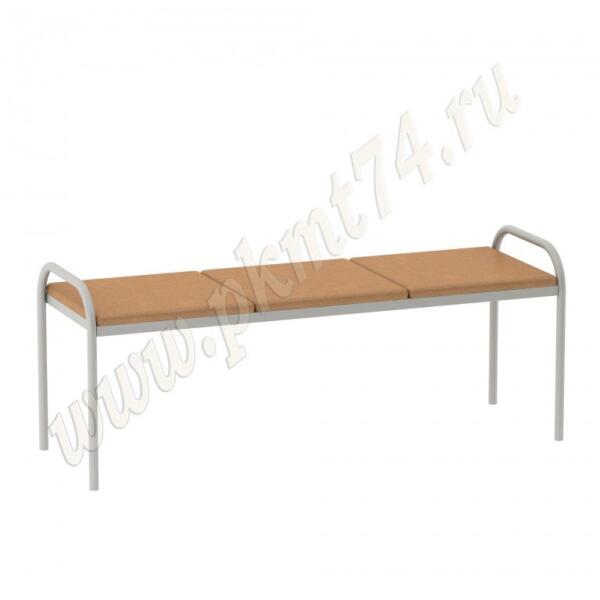 Банкетка для посетителей без спинки МТ 05-5 к-з Песочный Банкетка для посетителей без спинки МТ 05-5 к-з Песочный