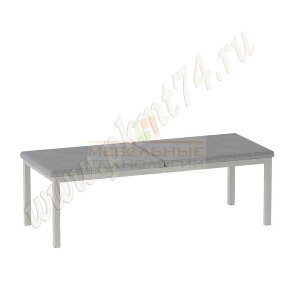 Банкетка мягкая МТ 05-7 к-з Серый Банкетка мягкая МТ 05-7 к-з Серый