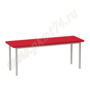 Банкетка на металлокаркасе мягкая МТ 05-2 к-з Красный Банкетка на металлокаркасе мягкая МТ 05-2 к-з Красный