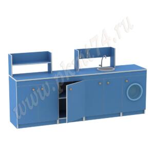 Детская игровая Кухня МТ 17-27 Голубой Детская игровая Кухня МТ 17-27 Голубой