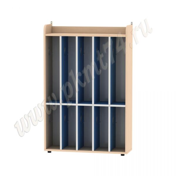 Детская вешалка для полотенец МТ 17-89 Дуб Молочный-Голубой