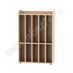 Детская вешалка для полотенец МТ 17-89 Дуб Молочный - Оранжевый