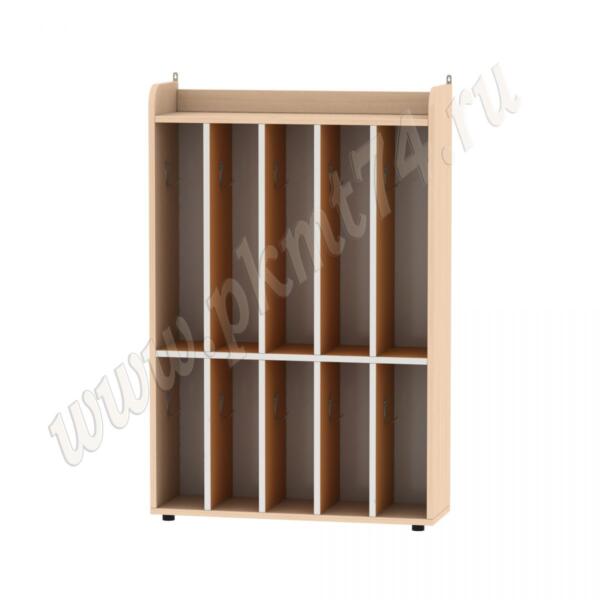 Детская вешалка для полотенец МТ 17-89 Дуб Молочный - Оранжевый