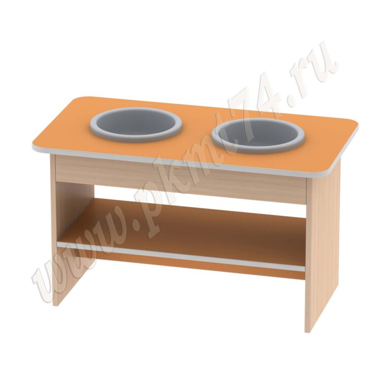 Детский центр воды и песка МТ 17-74 Дуб Молочный-Оранжевый