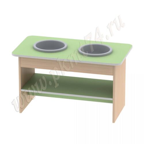 Детский центр воды и песка МТ 17-74 Дуб Молочный-Салатовый