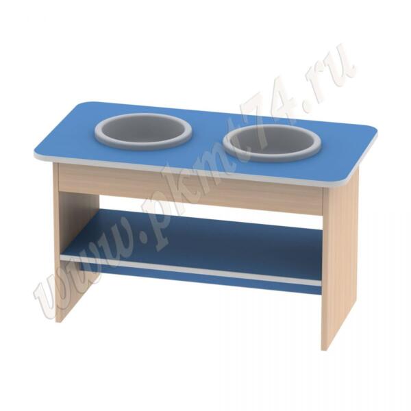 Детский центр воды и песка МТ 17-74 Дуб Молочный-Голубой