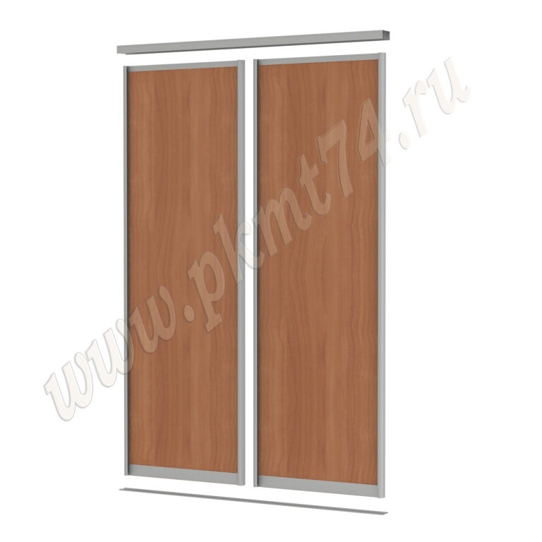 Двери купе со вставками ЛДСП МТ 101-1 Вишня Оксфорд