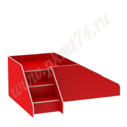 Игровая Горка ЛДСП МТ 17-54 Красный