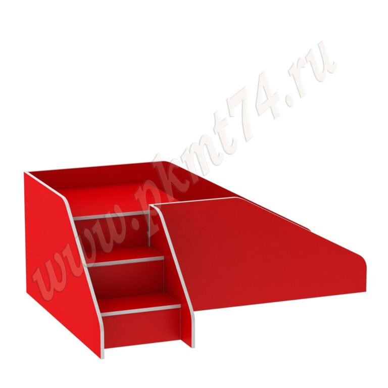 Игровая Горка ЛДСП МТ 17-54 Красный