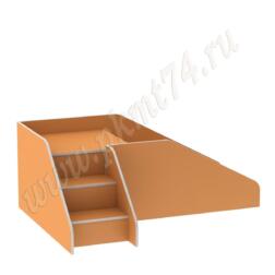 Игровая Горка ЛДСП МТ 17-54 Оранжевый (Манго)