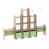 Игровая Горка модульная МТ 17-57 Дуб Молочный-Салатовый