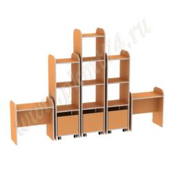 Игровая Горка модульная МТ 17-57 Оранжевый (Манго)