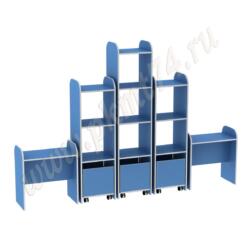 Игровая Горка модульная МТ 17-57 Голубой