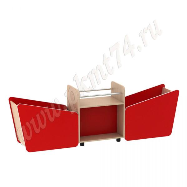 Игровая Корабль 17-26 Дуб Молочный-Красный