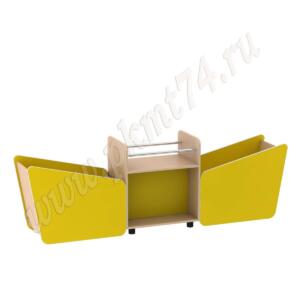 Игровая Корабль 17-26 Дуб Молочный-Желтый