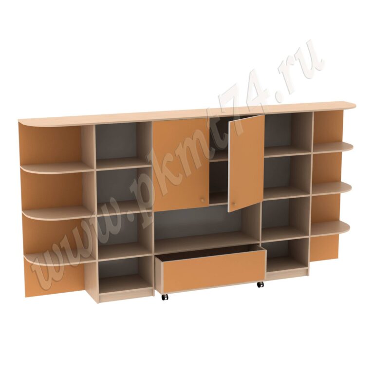 Игровая Крепость МТ 17-25 Дуб Молочный-Оранжевый