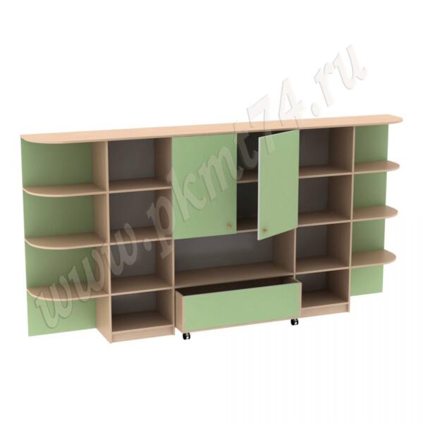 Игровая Крепость МТ 17-25 Дуб Молочный-Салатовый