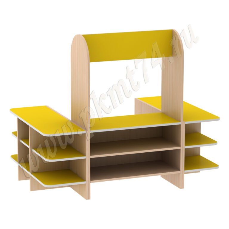 Игровая Магазин МТ 17-28 Дуб Молочный-Жёлтый Игровая Магазин МТ 17-28 Дуб Молочный-Жёлтый