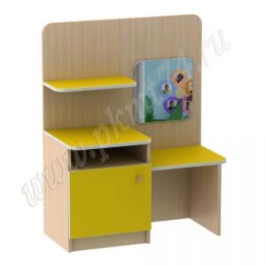 Игровая Парикмахер МТ 17-29 Дуб Молочный-Жёлтый Игровая Парикмахер МТ 17-29 Дуб Молочный-Жёлтый