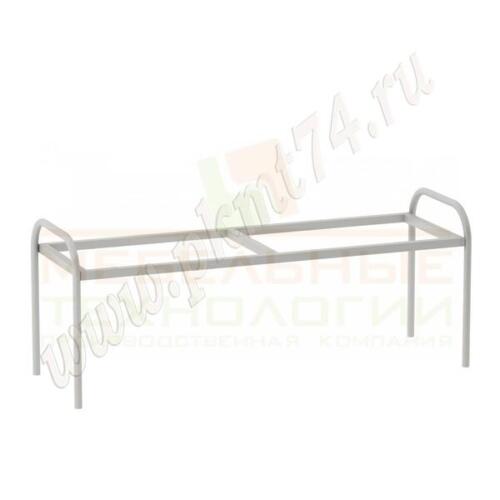 Каркас банкетки с ножками из круглой трубы МТ 05-4