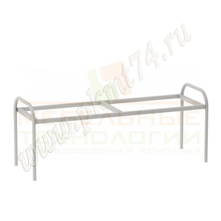 Каркас банкетки с ножками из круглой трубы МТ 05-4 Каркас банкетки с ножками из круглой трубы МТ 05-4