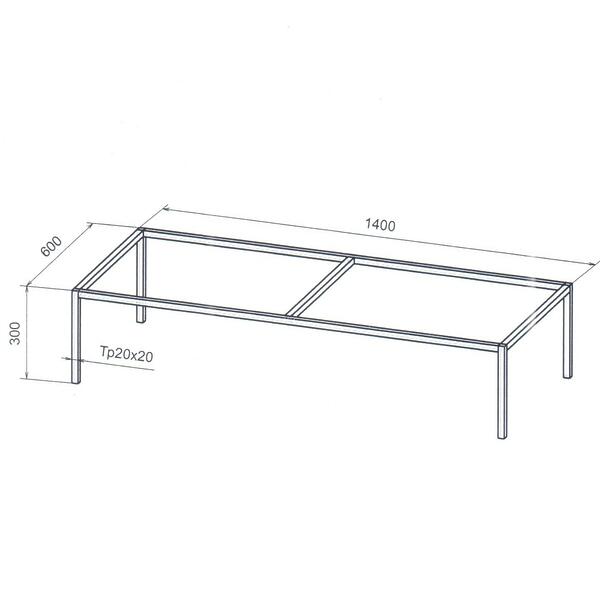 Каркас детской кровати МТ 17-22