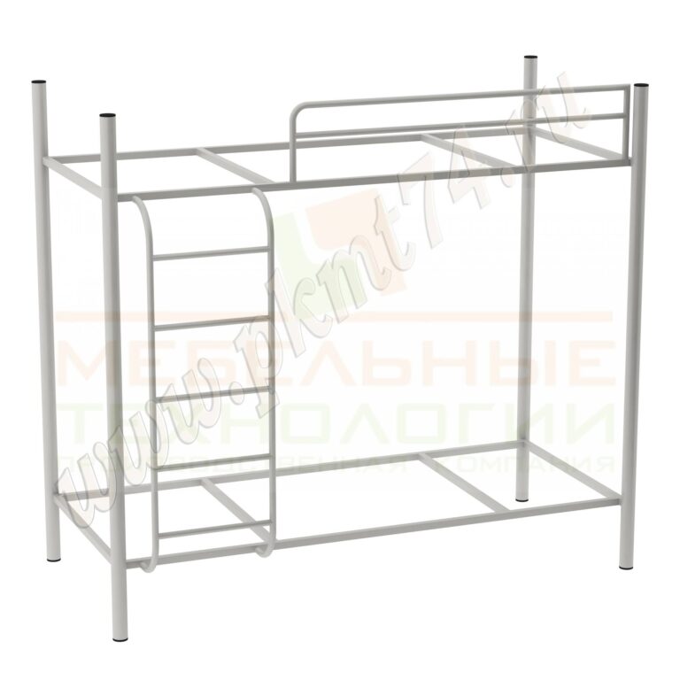 Каркас двухъярусной кровати с лестницей усиленный МТ 16-8