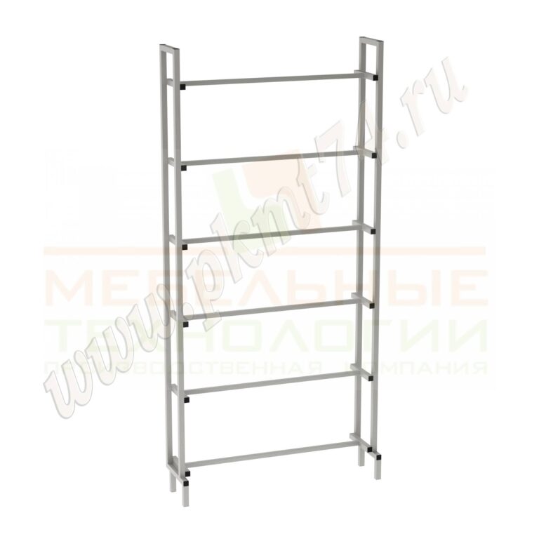 Каркас стеллажа одностороннего МТ 03-1 Серый