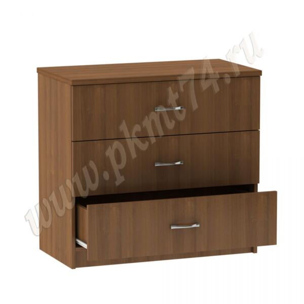 Тумба под оргтехнику с ящиками МТ 10-9 Орех