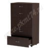 Комод с пятью ящиками МТ 10-13 венге темный Комод с пятью ящиками МТ 10-13 венге темный