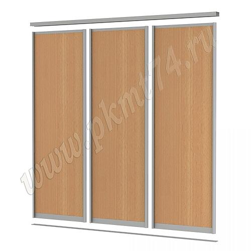 Комплект раздвижных дверей для шкафа МТ 101-4 Бук Комплект раздвижных дверей для шкафа МТ 101-4 Бук