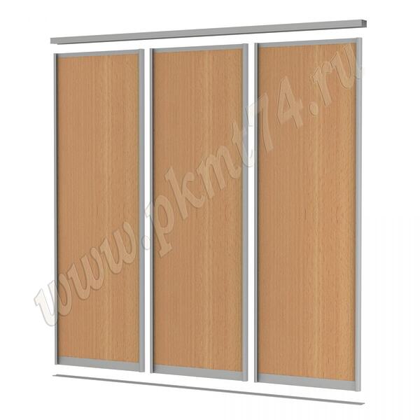 Комплект раздвижных дверей для шкафа МТ 101-4 Бук