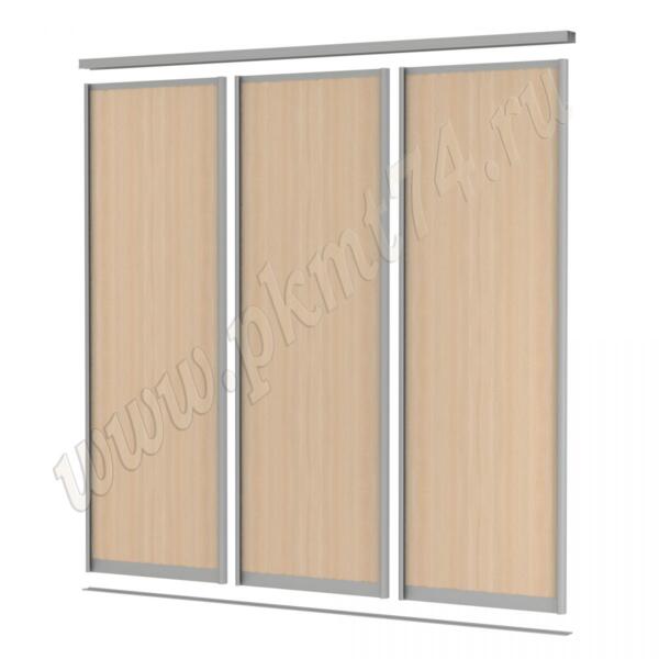 Комплект раздвижных дверей для шкафа МТ 101-4 Дуб Молочный