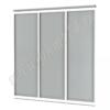 Комплект раздвижных дверей для шкафа МТ 101-4 Серый Комплект раздвижных дверей для шкафа МТ 101-4 Серый