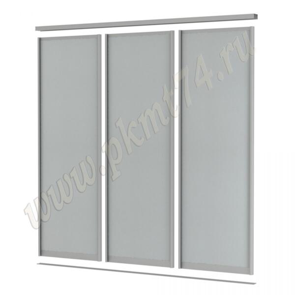 Комплект раздвижных дверей для шкафа МТ 101-4 Серый Комплект раздвижных дверей для шкафа МТ 101-4 Серый