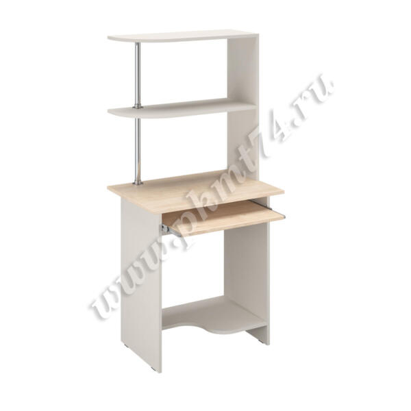 Компьютерный стол с полками МТ 07-8 Тэффи-Клен