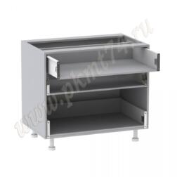 Корпус кухонного шкафа с ящиками без фасадов МТ 33-13