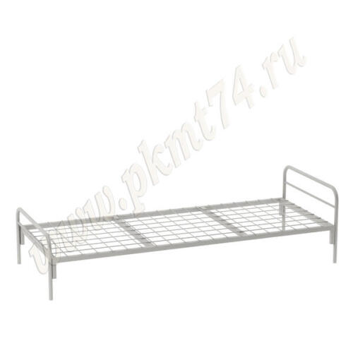 Кровать металлическая с сеткой МТ 16-10