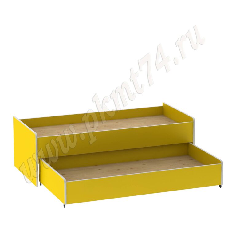 Кровать с двумя ярусами МТ 17-109 Желтый