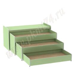 Кровать тумбовая МТ 17-34 Салатовый Кровать тумбовая МТ 17-34 Салатовый