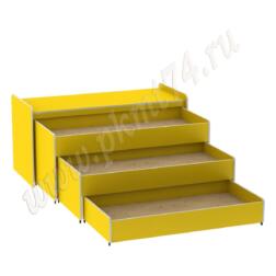 Кровать тумбовая МТ 17-34 Желтый Кровать тумбовая МТ 17-34 Желтый