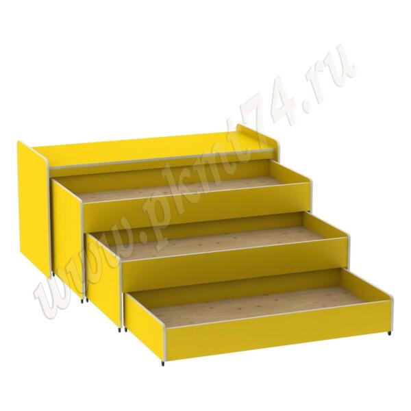 Кровать тумбовая МТ 17-34 Желтый