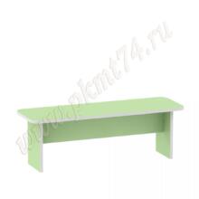 Лавочка из ЛДСП МТ 17-72 Салатовый Лавочка из ЛДСП МТ 17-72 Салатовый