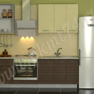 Маленькая прямая кухня