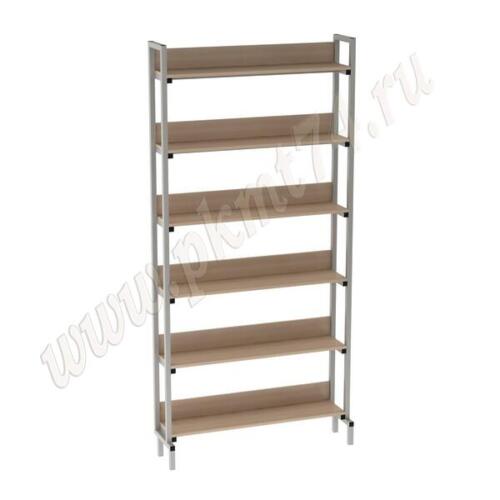 Стеллаж библиотечный односторонний МТ 03-1 Дуб Молочный Стеллаж библиотечный односторонний МТ 03-1 Дуб Молочный